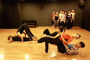 Candoco Dance Company, Choreographic Residency in Hanoi, Vietnam. Photo: © British Council Vienam