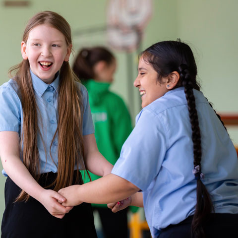 Scottish Ballet’s Safe to Be Me school workshop. Photo: Andy Ross