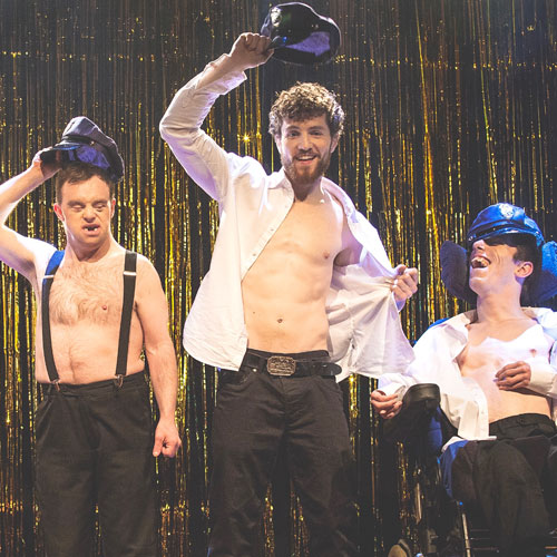 11 Million Reasons to Dance, inspired by the stage performance in the film The Full Monty. Photo: Se