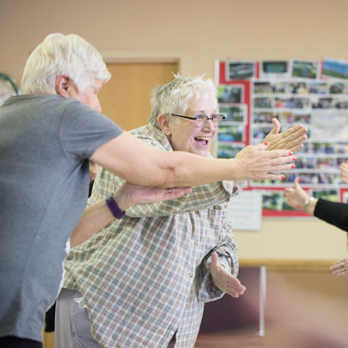 Participants (Ruthie Snider centre), NBS and Baycrest Sharing Dance with Seniors pilot programme. Ph