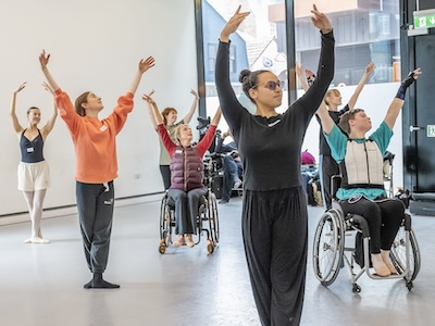  NYB All In! Company in class. Photo: Jules Renahan.