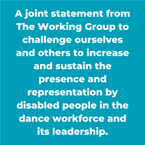 The Working Group statement