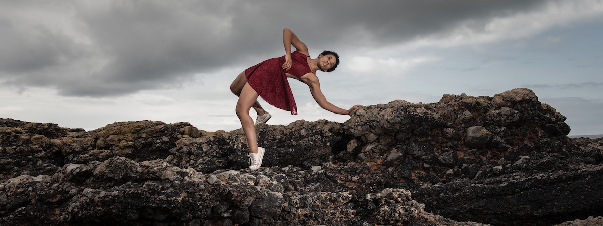 11MRTD: Crymru project 2021, featuring dancer Krystal S Lowe. Photo: Philip Hatcher-Moore.